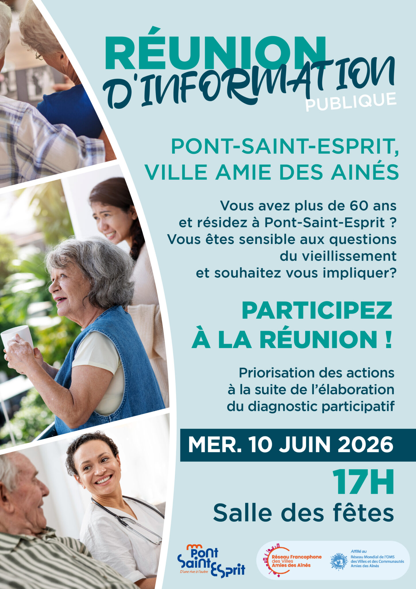 AFF REUNION D INFORMATION PUBLIQUE 10 JUIN 206 Plan De Travail 1