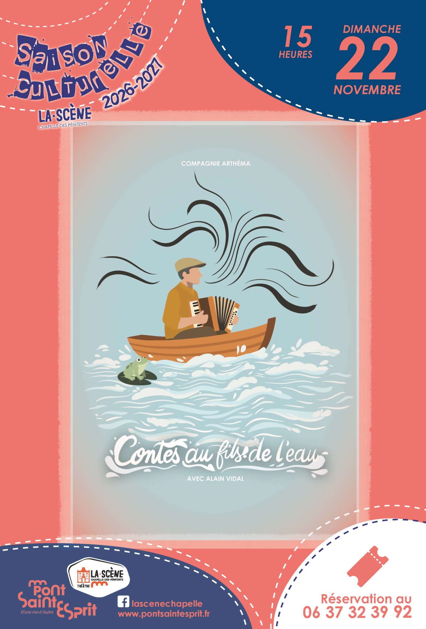 Contes au fils de l’eau | Saison culturelle Scène-Chapelle 2026/2027
