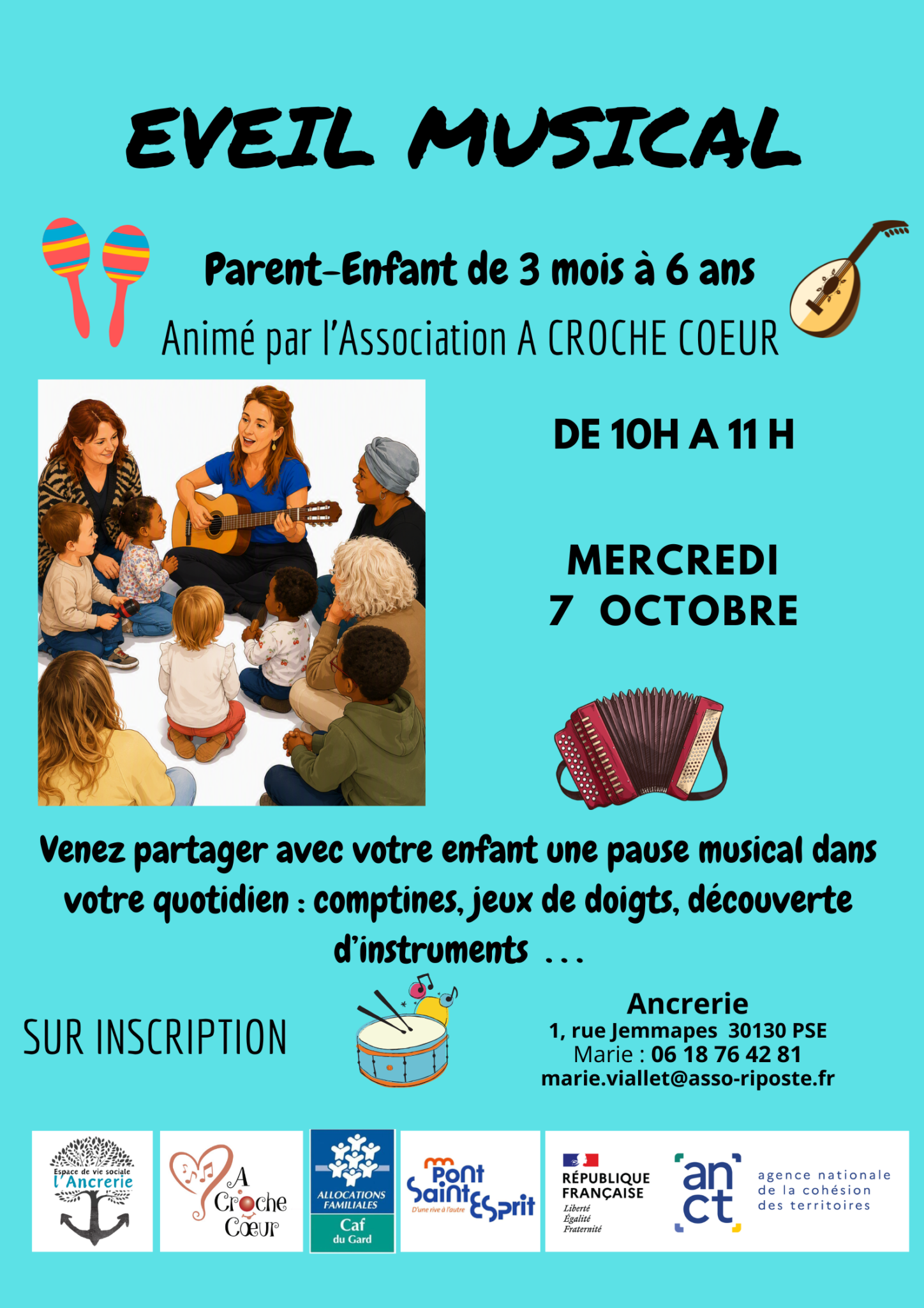 Atelier d’éveil musical