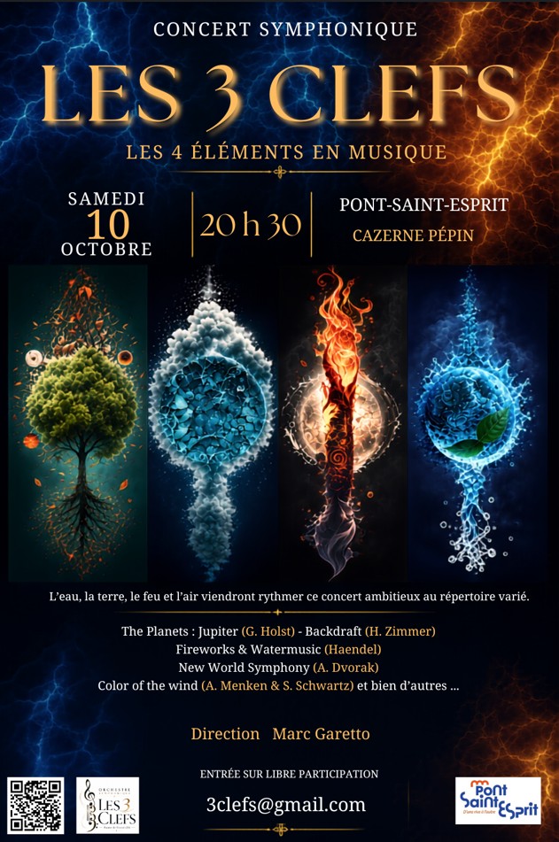 Concert symphonique – Les 3 clefs